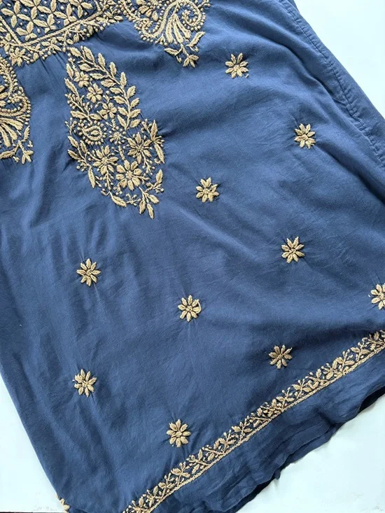 Roller Rabbit Embroidered Dress XS - Picture 3 of 6